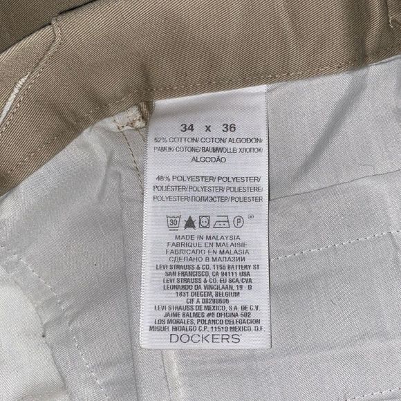 tan men’s dress pants - Picture 2 of 3